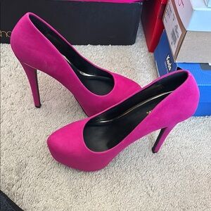 Elegant Pink High Heels